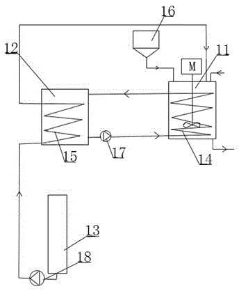 Cyanamide hydrolysis desolventizing system device