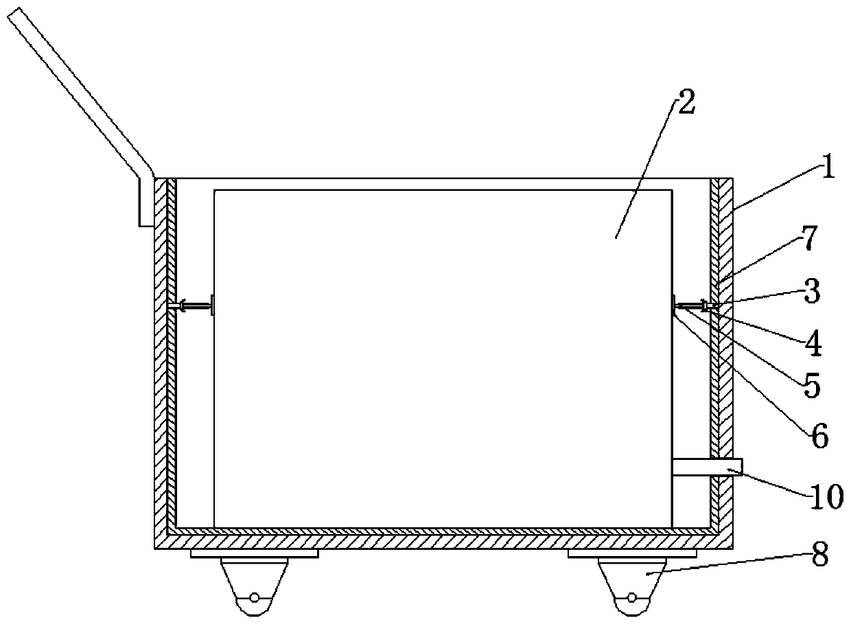 Welding machine mobile protection box