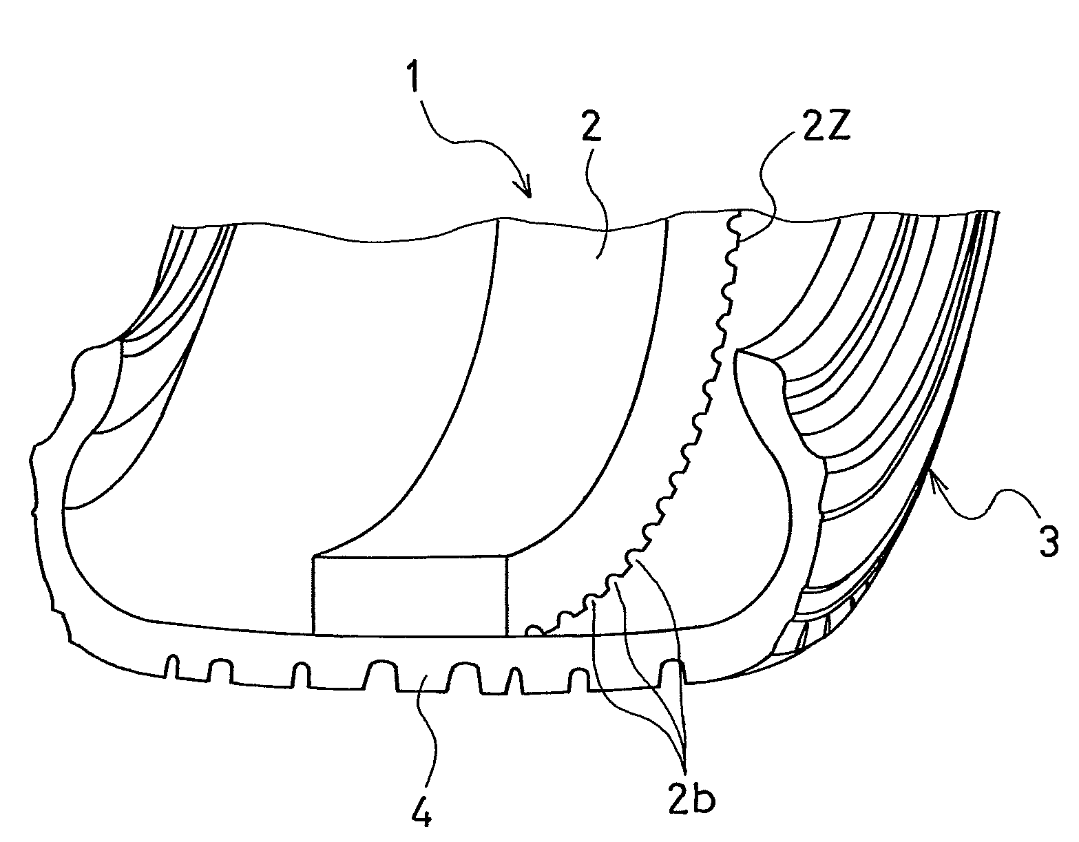 Tire noise reduction device