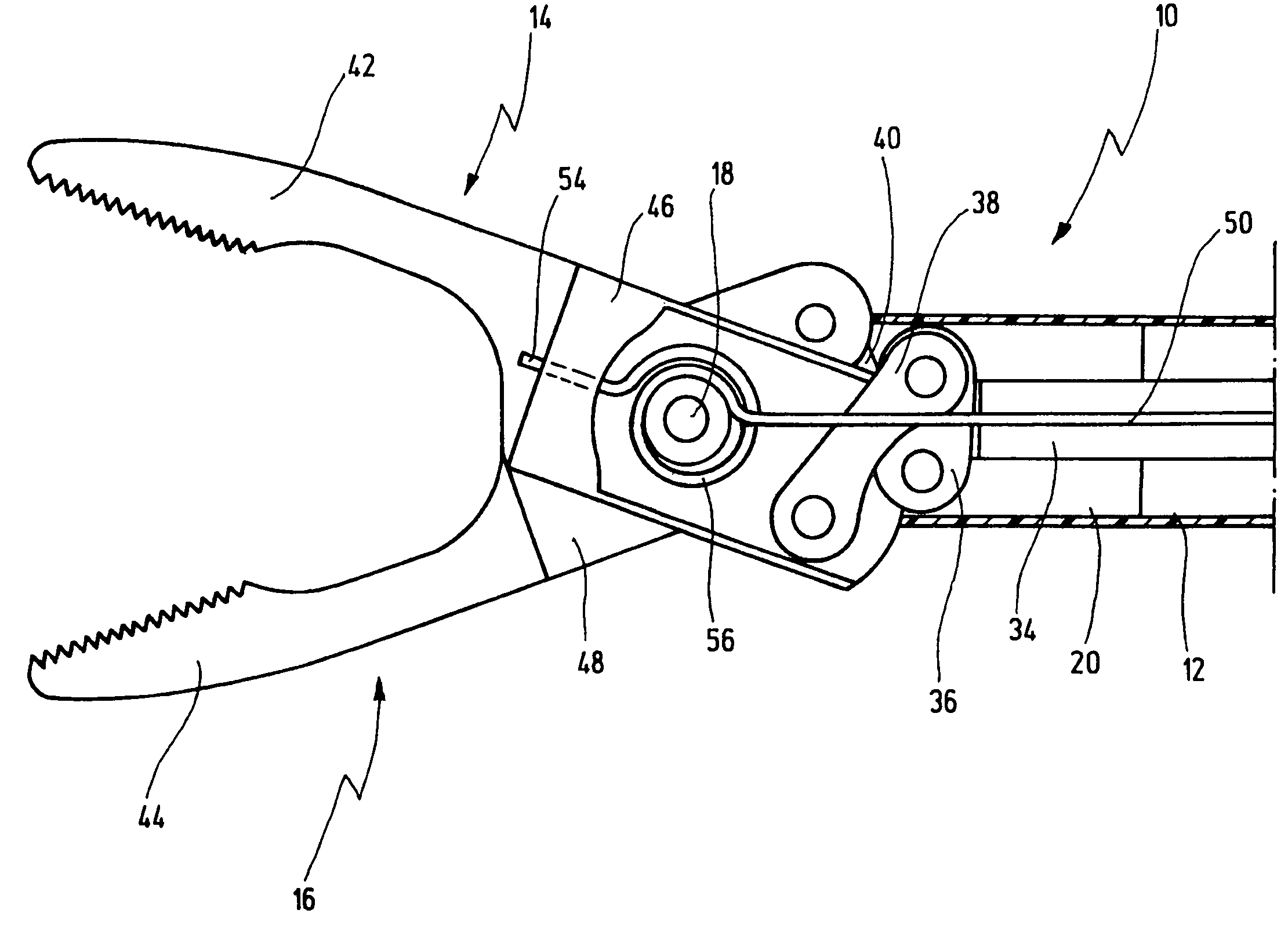 Medical instrument for electrosurgery