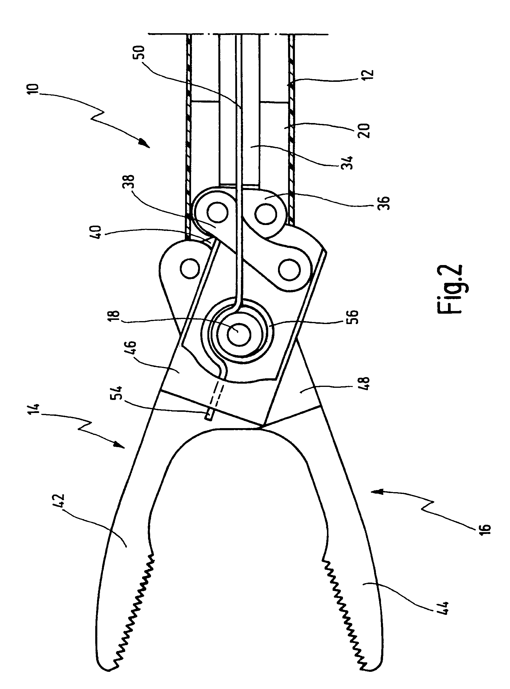 Medical instrument for electrosurgery