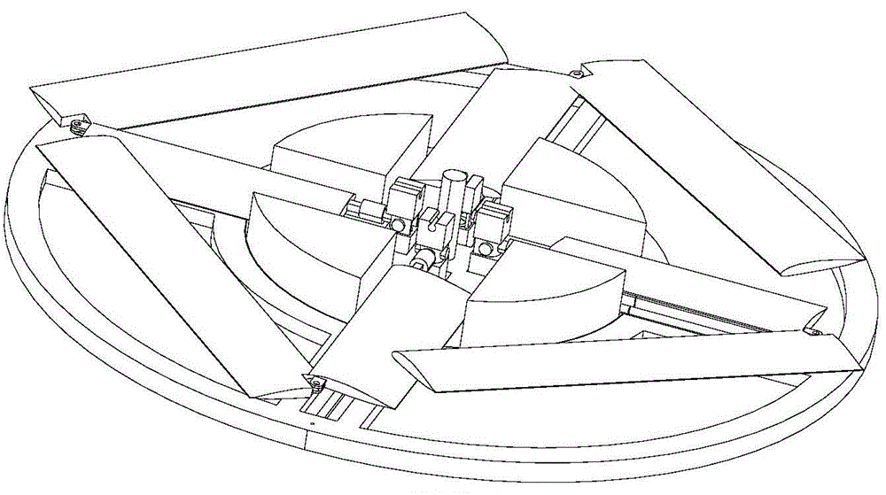 Telescopic foldable rotor wing