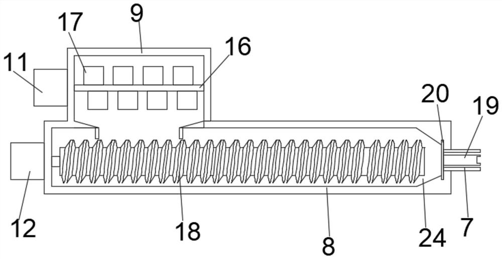 Graphene modified efficient heat conduction heat source floor heating pipe fitting and preparation method thereof