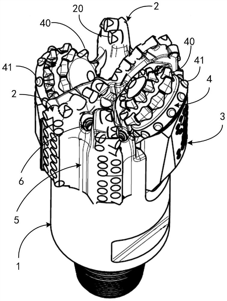 Mixed drill bit