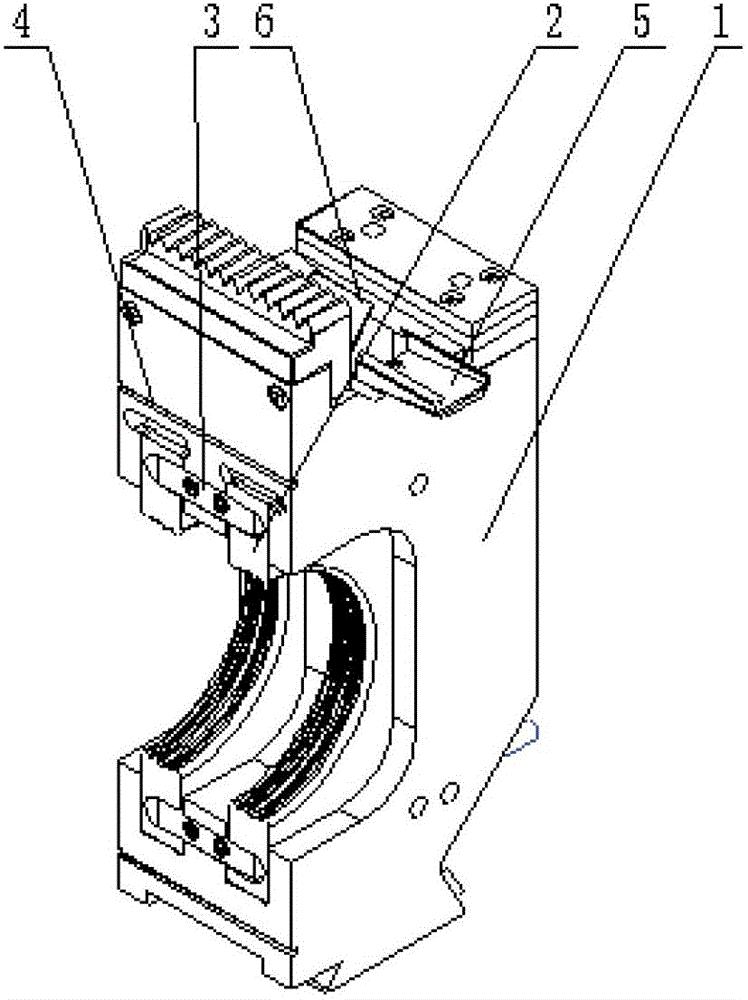 Forming mold of square single-wall corrugated pipe