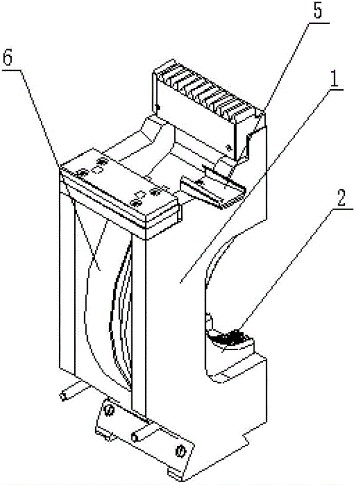 Forming mold of square single-wall corrugated pipe