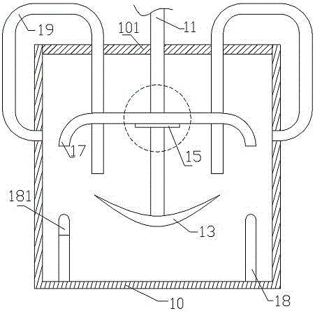 Mixing and stirring device