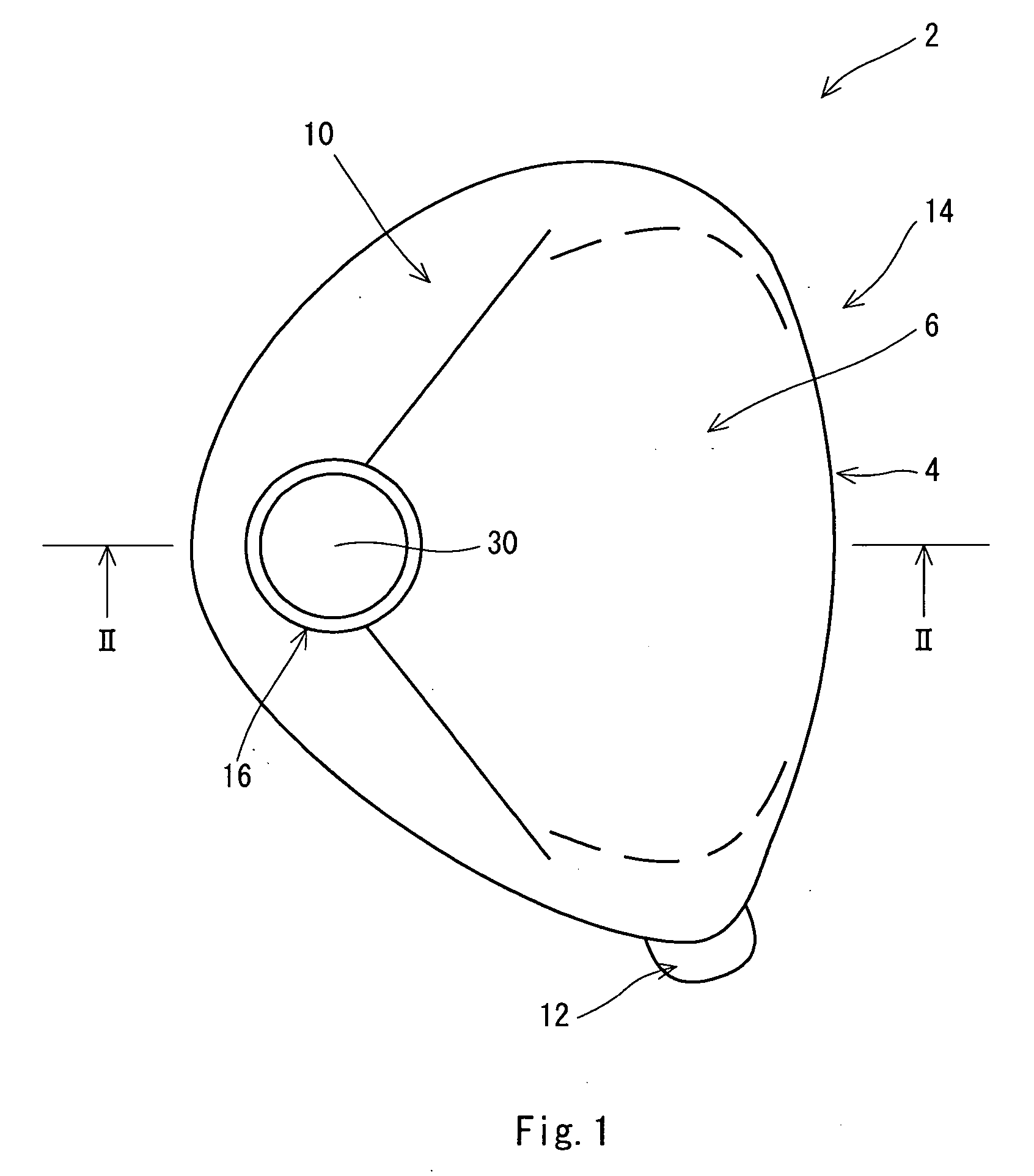 Golf club head and golf club