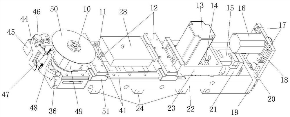 Steel bar forcible entry device suitable for narrow space