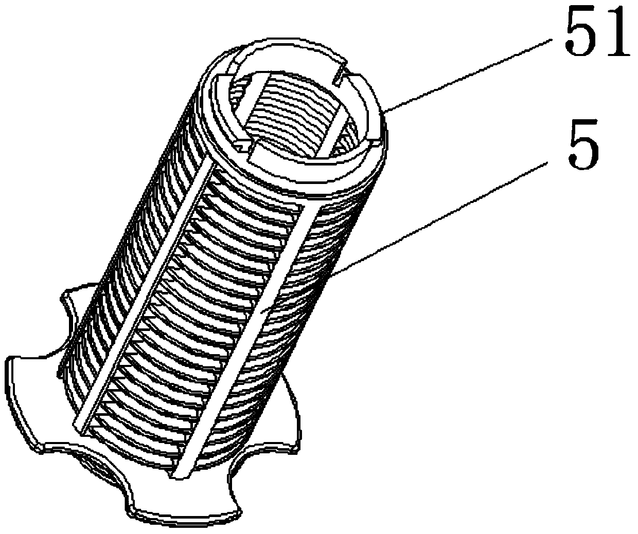 A self-priming water pump with filter device