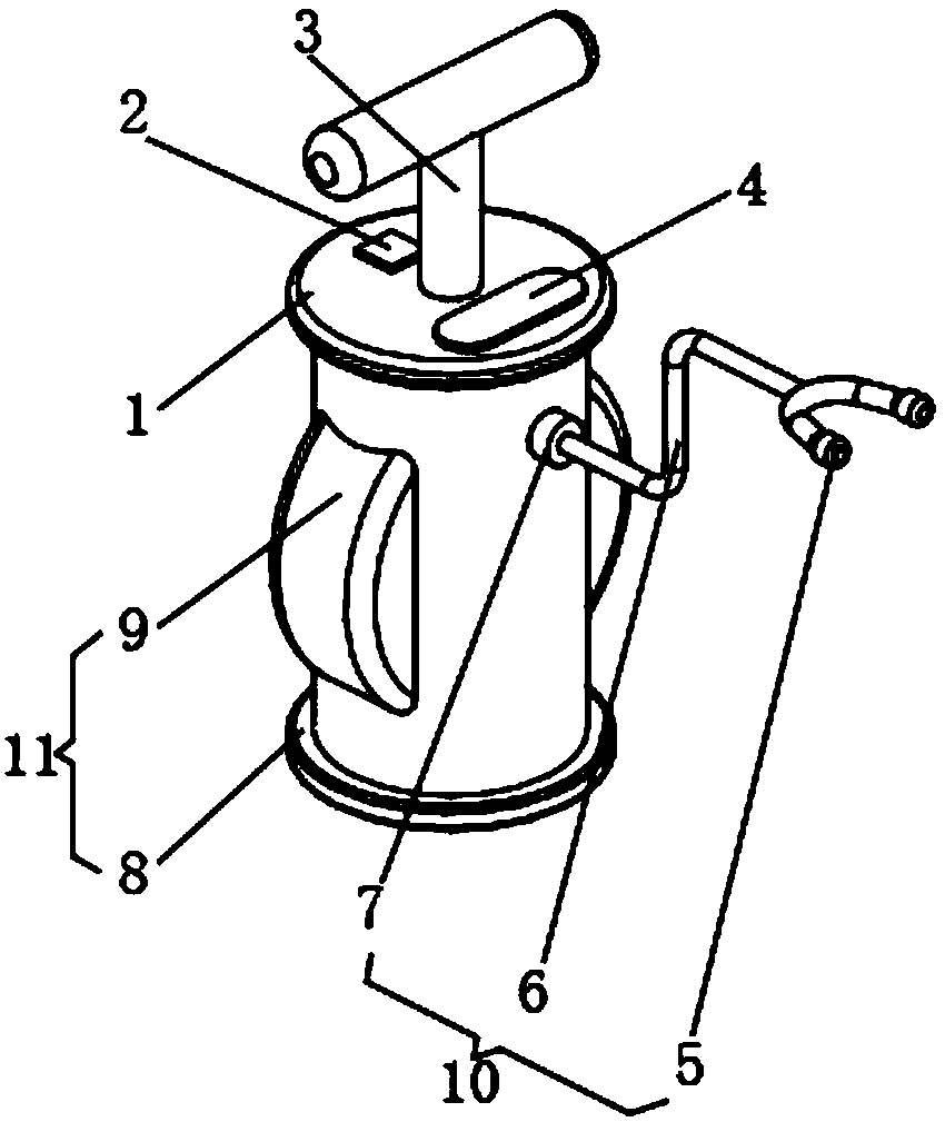 A medical instrument for clinical percussion examination in neurology