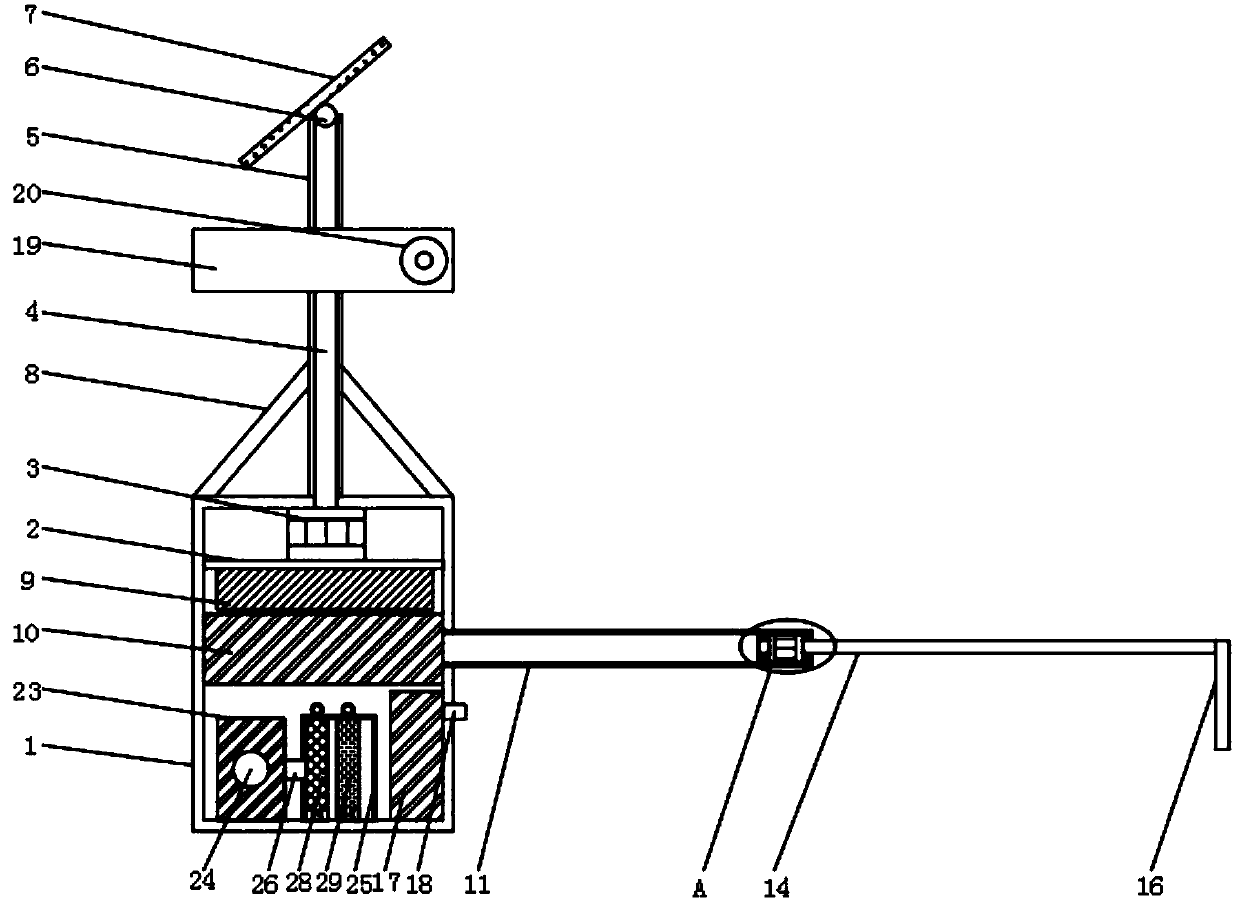 Agglomerate fog detection device for expressway based on Internet of Things