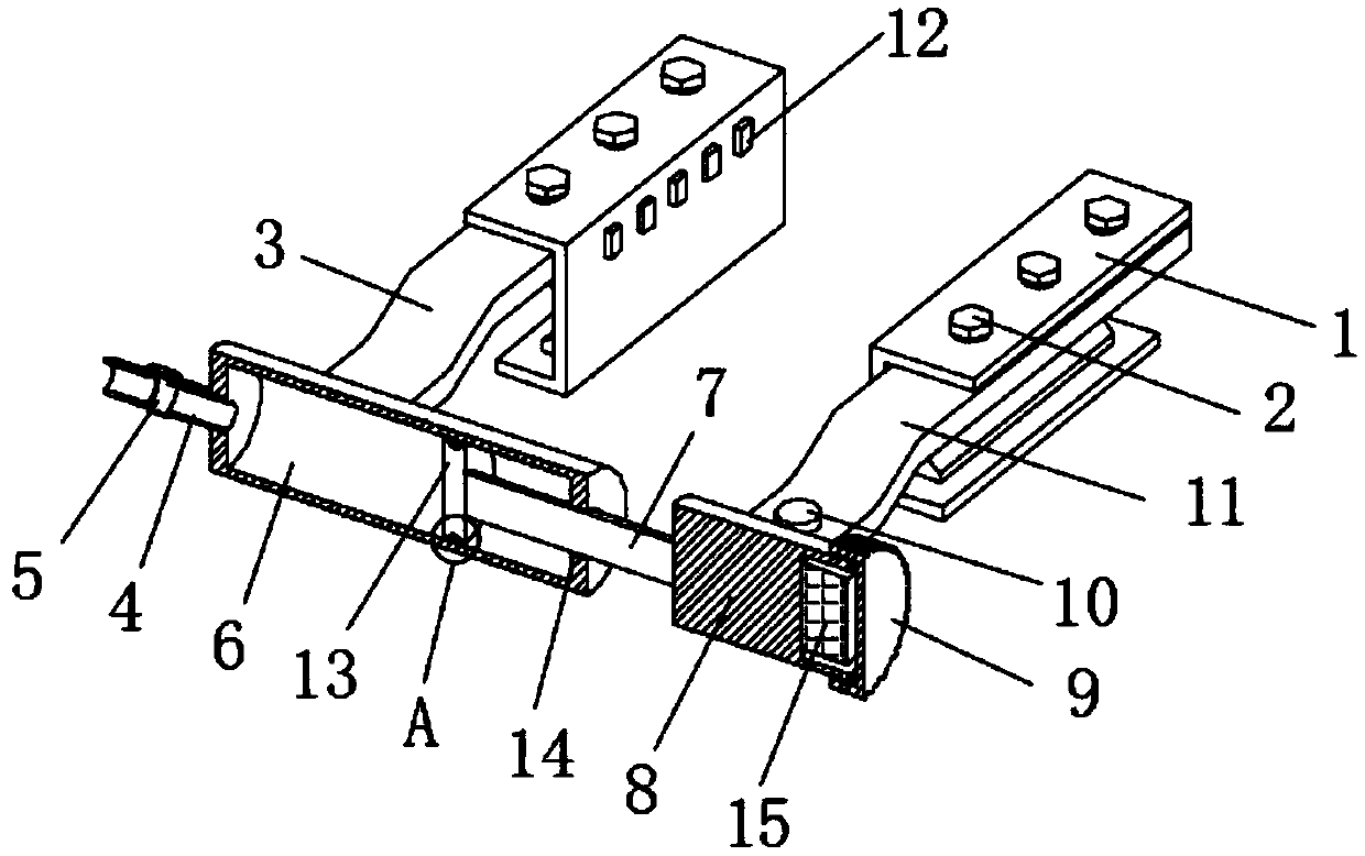 Gas supporting type rib retractor for thoracic surgery doctors