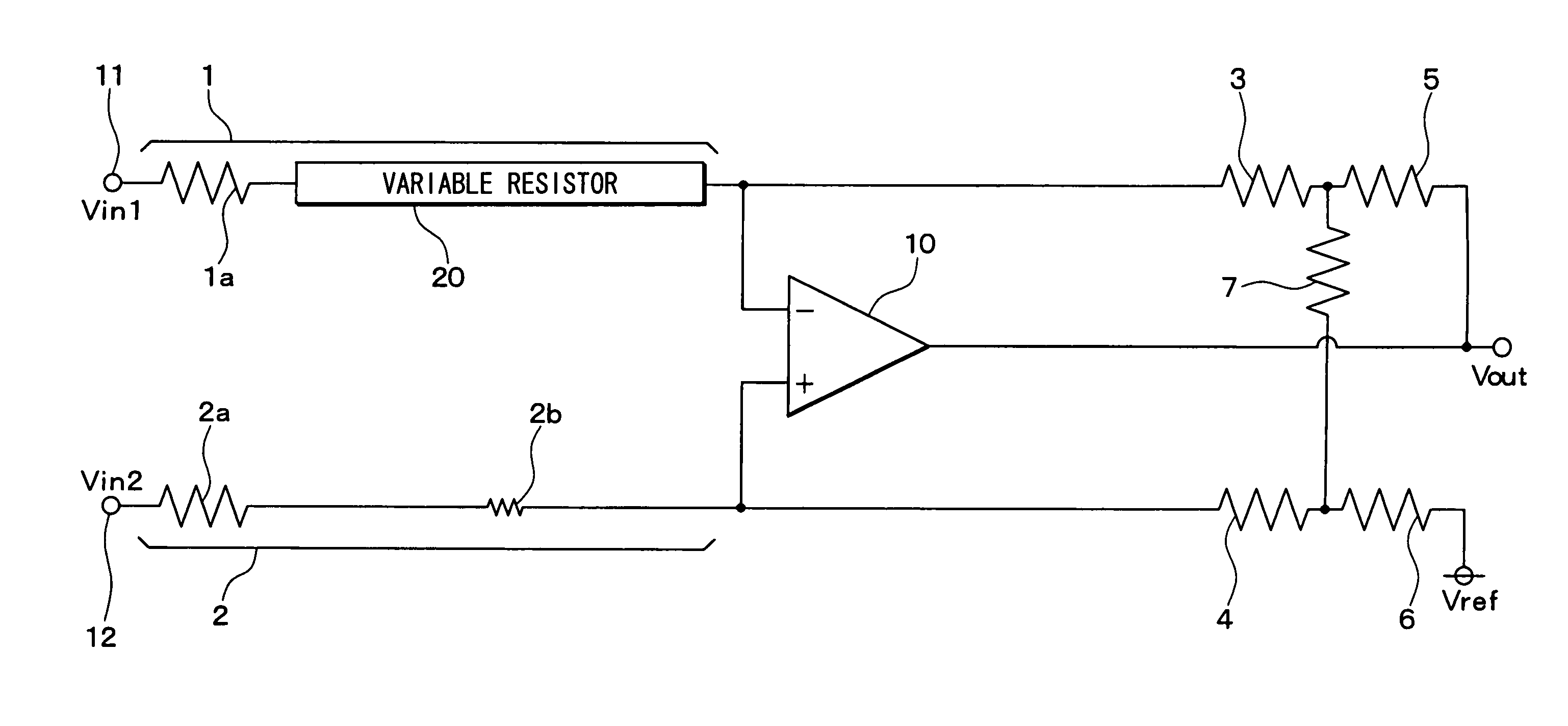 Differential amplification circuit and manufacturing method thereof