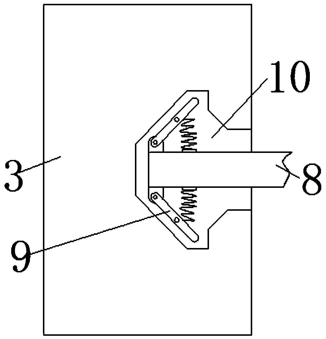 Explosion-proof searchlight convenient to mount