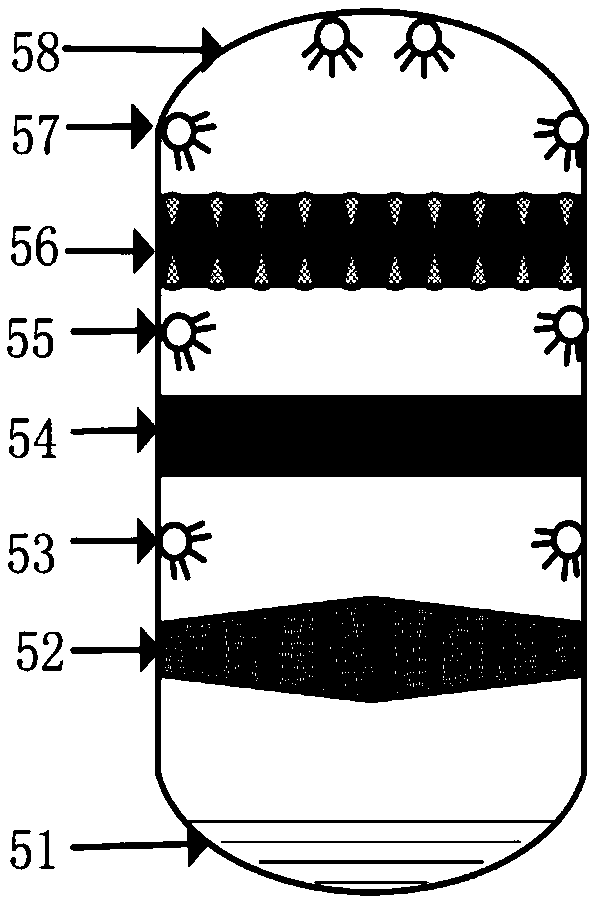 Device for degrading high-concentration petroleum emissions