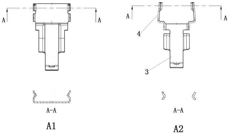 A hinge device with increased folding life