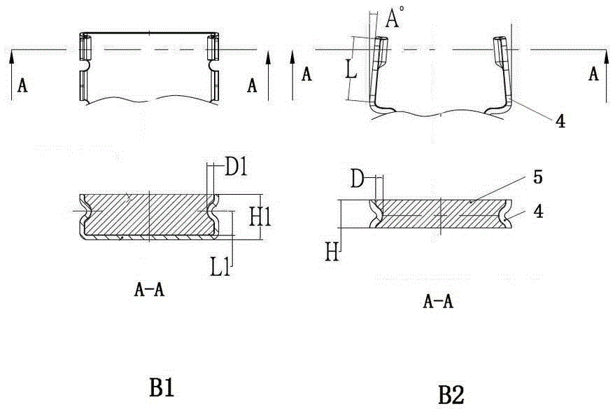 A hinge device with increased folding life