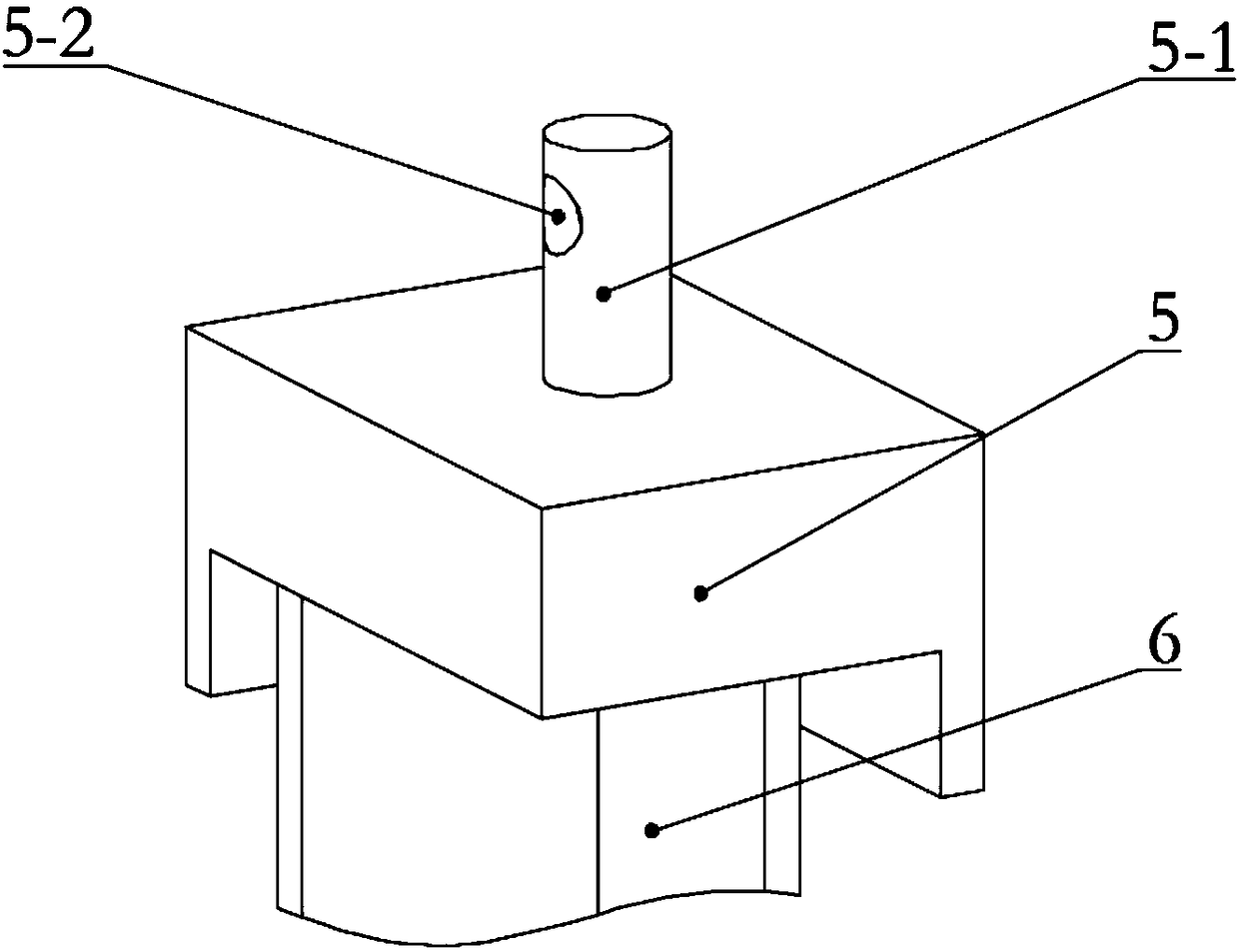 Insulation module automatic rapid connection mechanism and connection dismounting method thereof