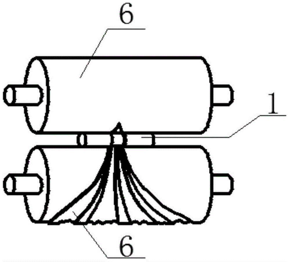 Cross wedge rolling type strain-induced semi-solid die forging process for high-pressure common rail pipe for internal combustion engine