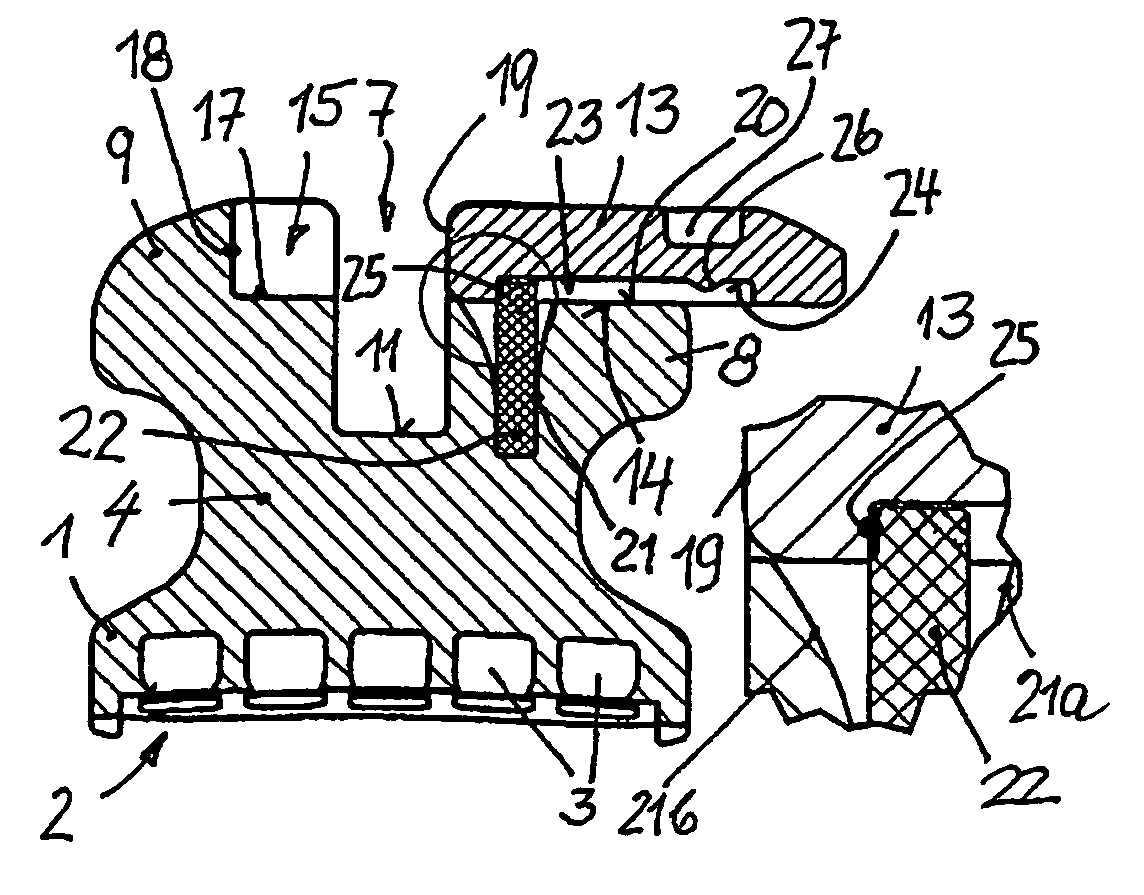 Self-ligating bracket for use in orthodontics