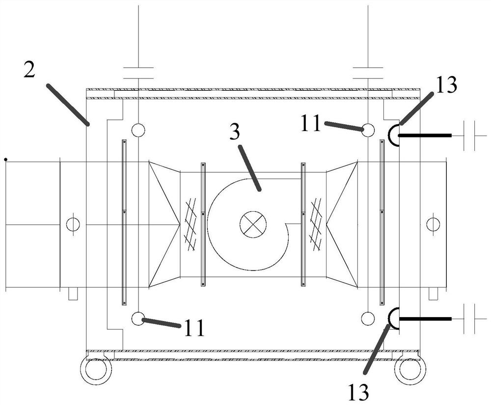 Smoke exhaust building system for underground space and parking garage smoke exhaust system