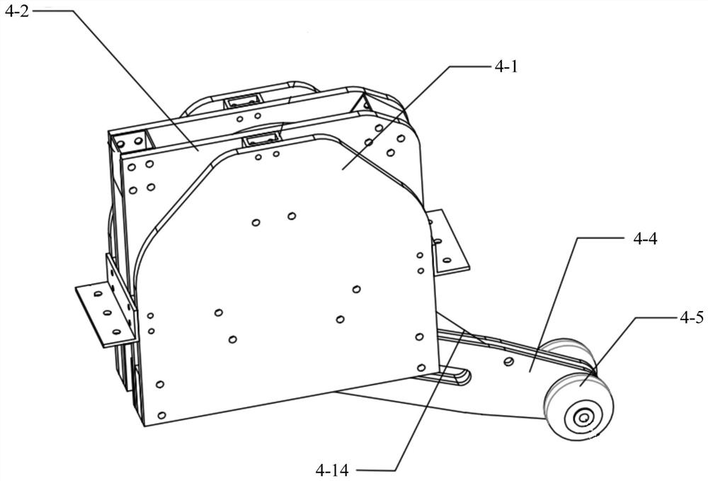 Universal robot capable of self-adaptively crossing steps