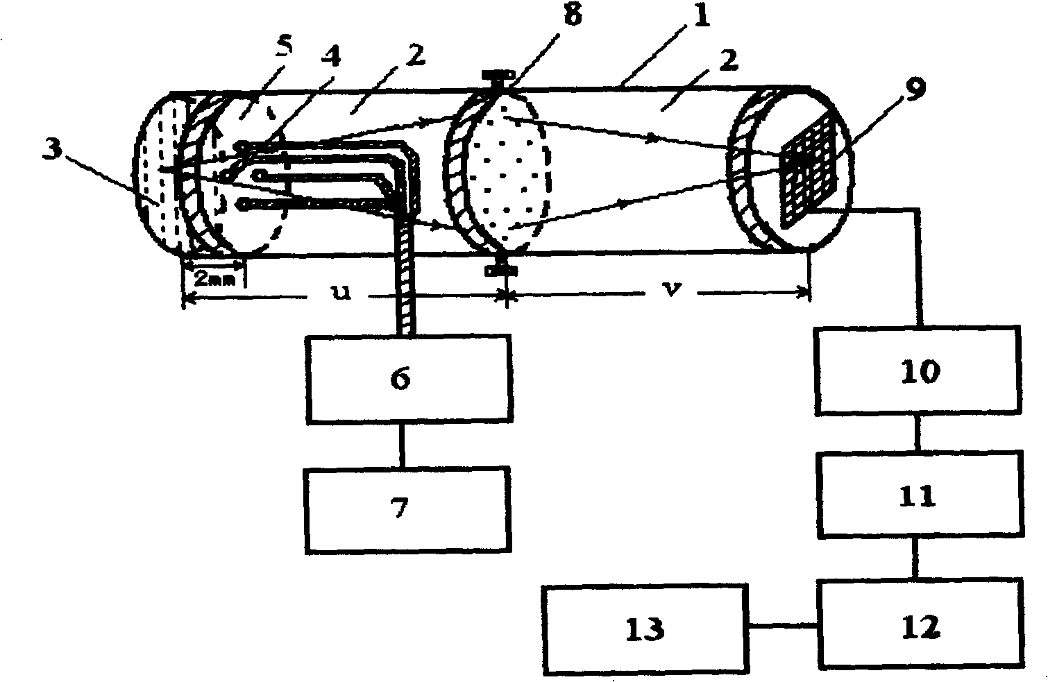 Photoacoustic imaging and chromatographic imaging method based on acoustic lens and apparatus thereof