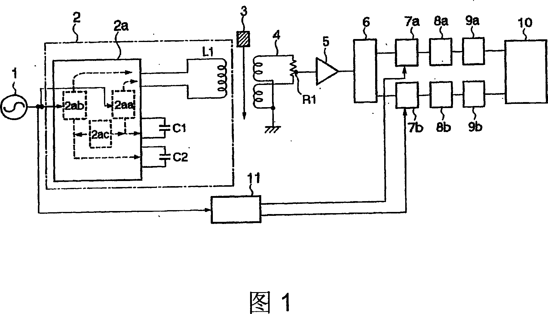 Metal detection device