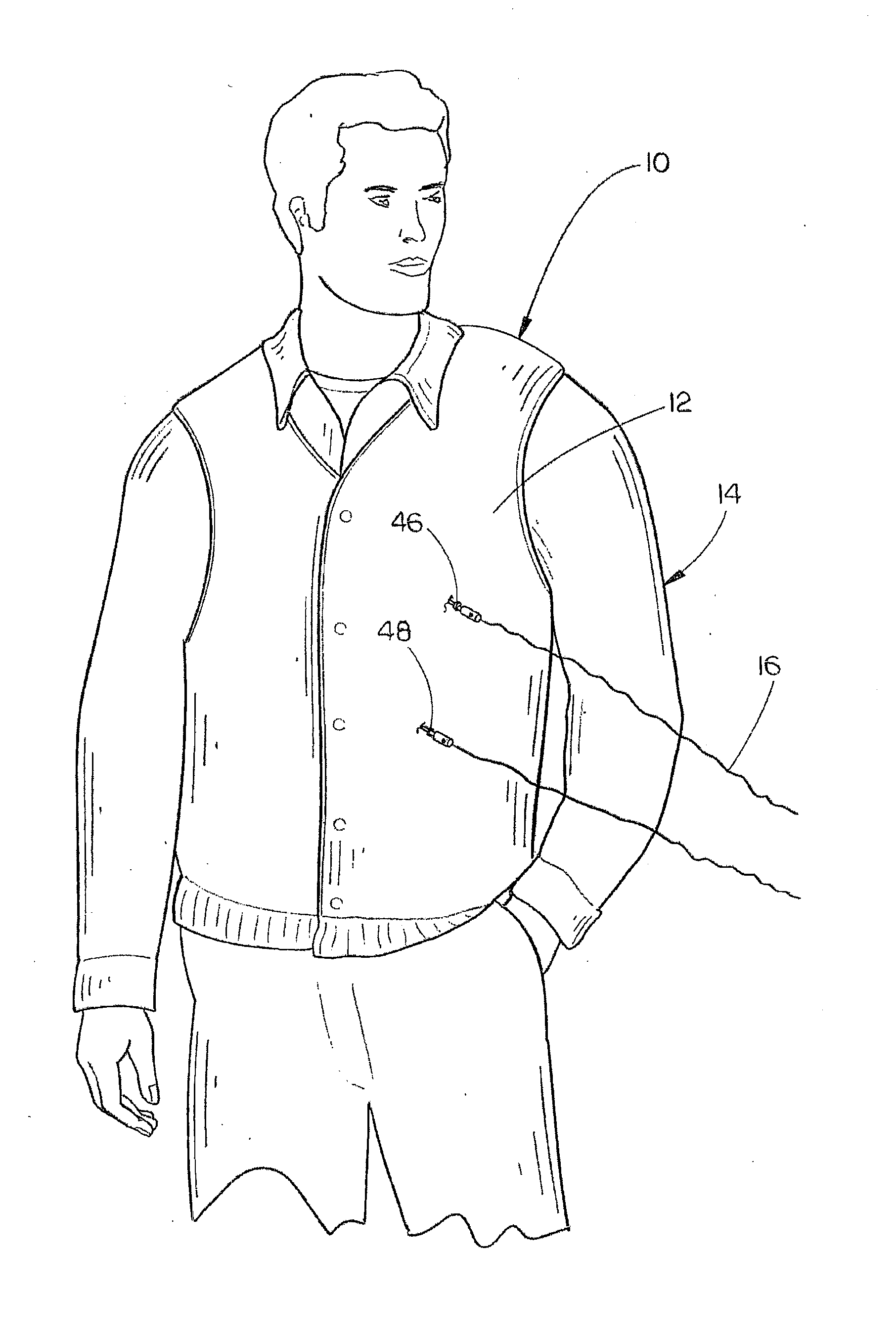 Staple Fiber Conductive Fabric