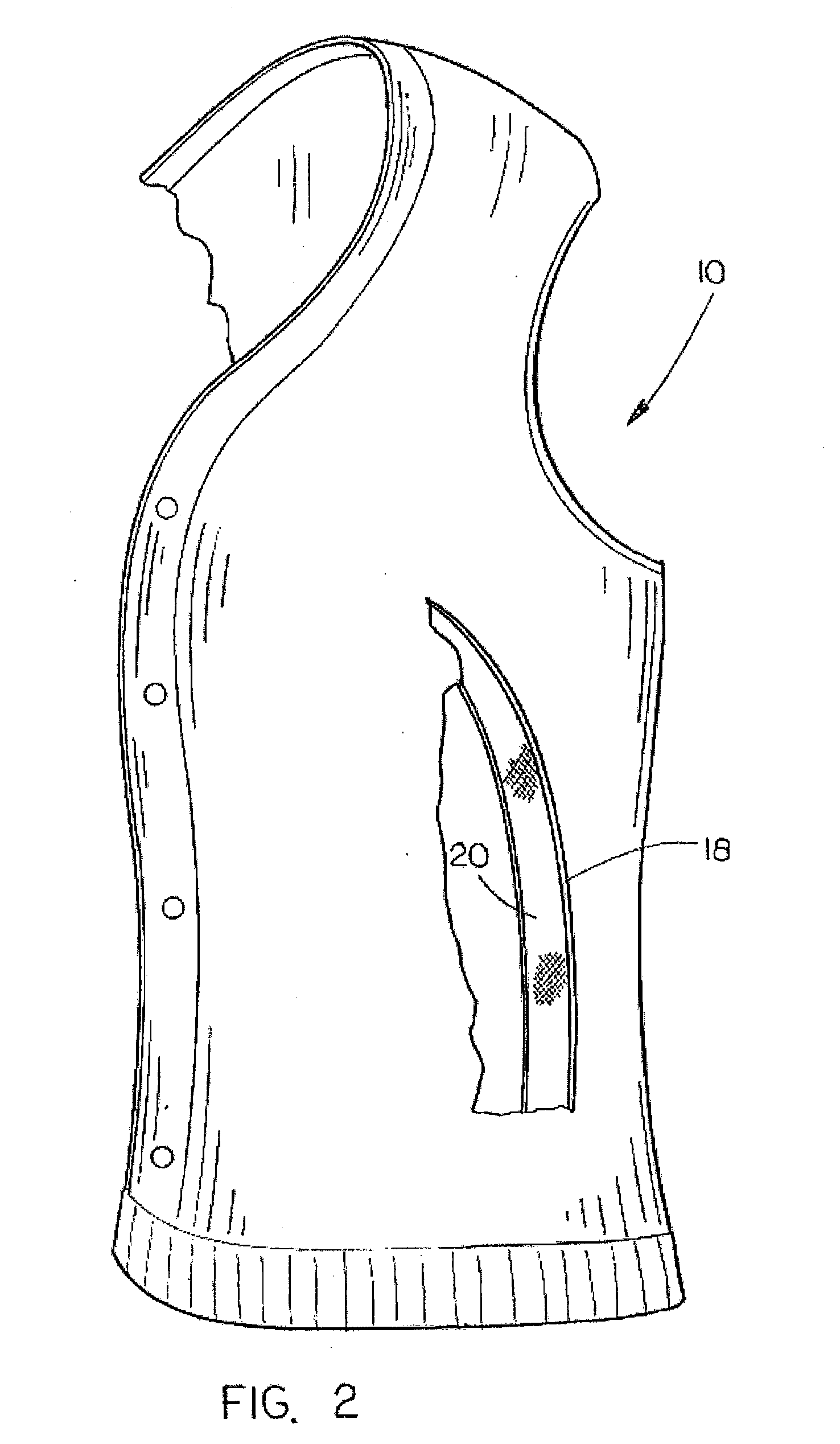 Staple Fiber Conductive Fabric