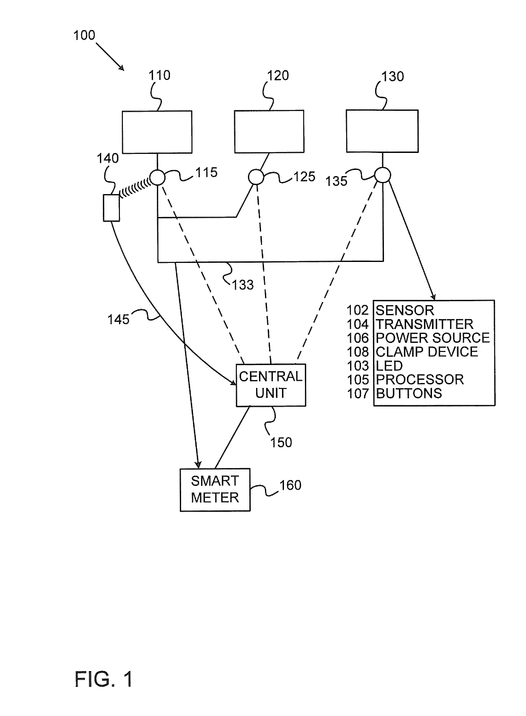 System for measuring electrical power