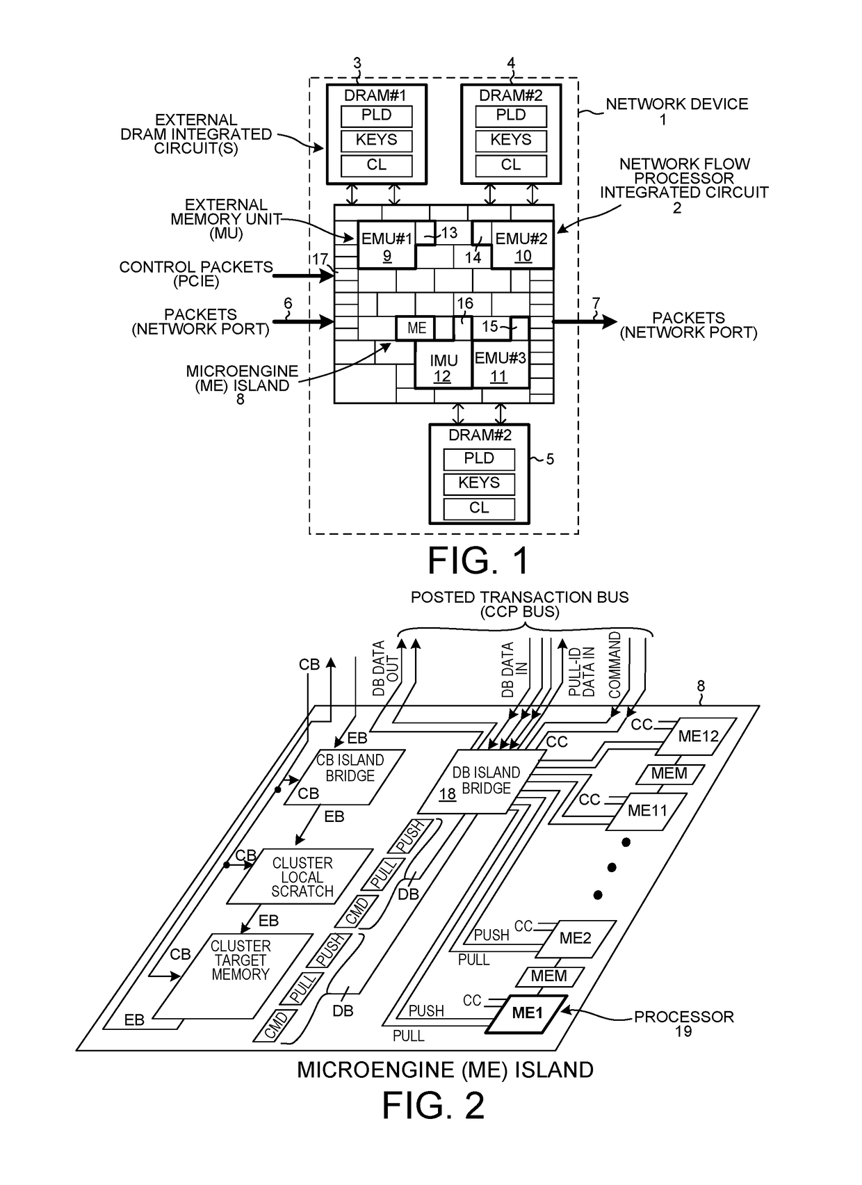 High-speed and memory-efficient flow cache for network flow processors