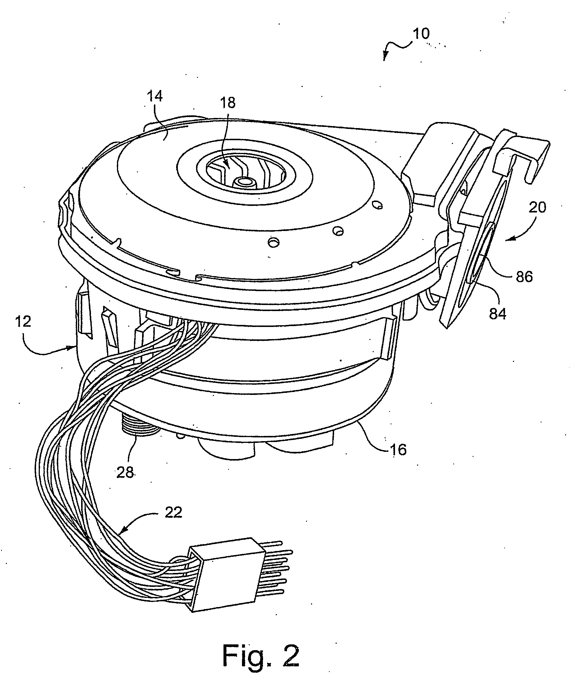 Single or Multiple Stage Blower and Nested Volute(s) and/or Impeller(s) Therefor