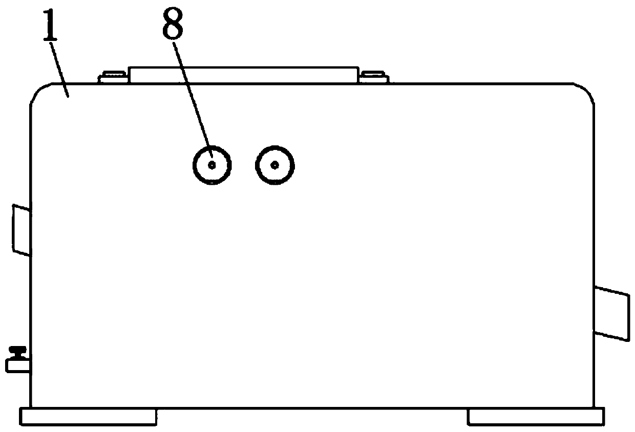 Yoga mat cleaning and sterilizing device and sterilizing method