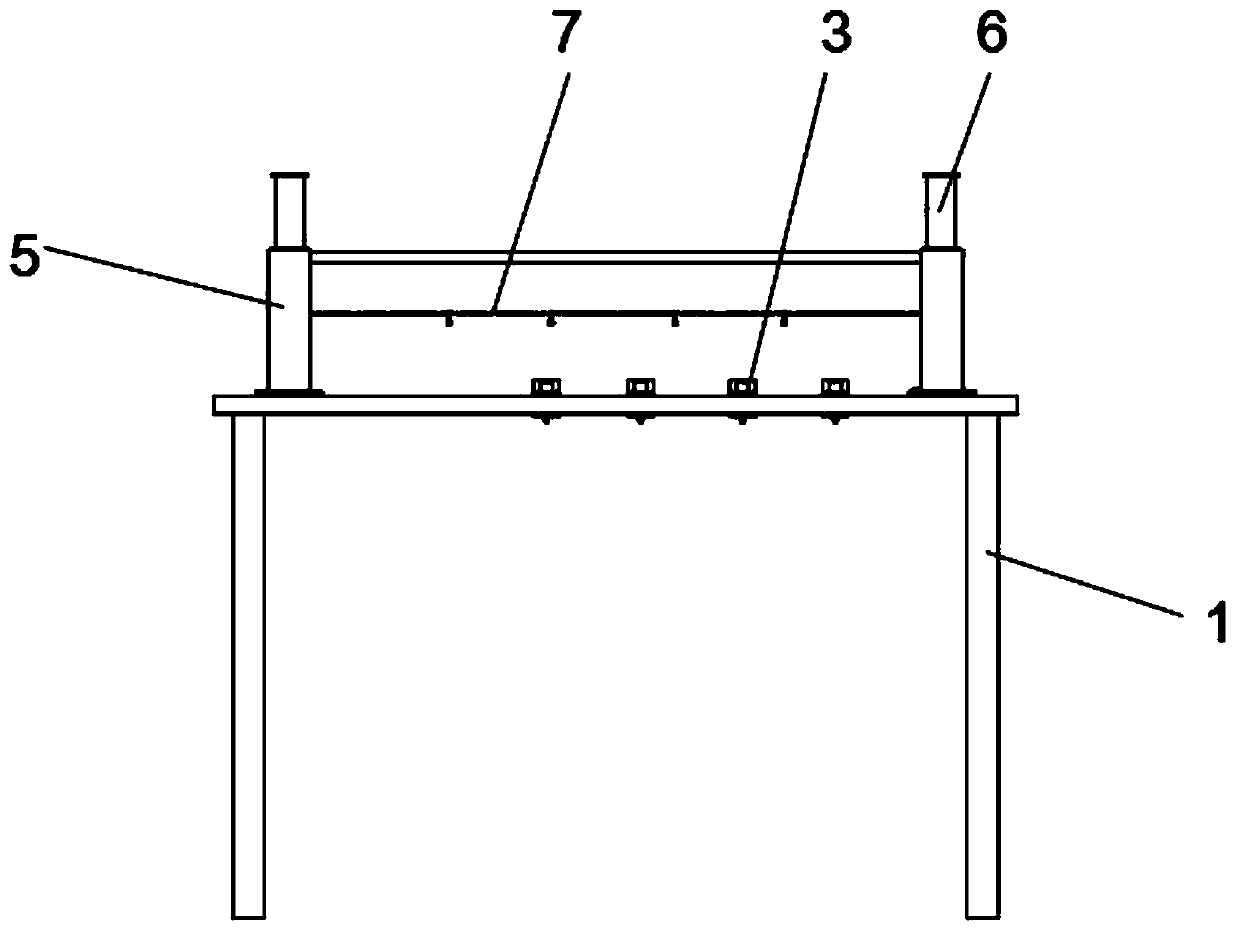 Forming processing system slitting device for packaging cartons