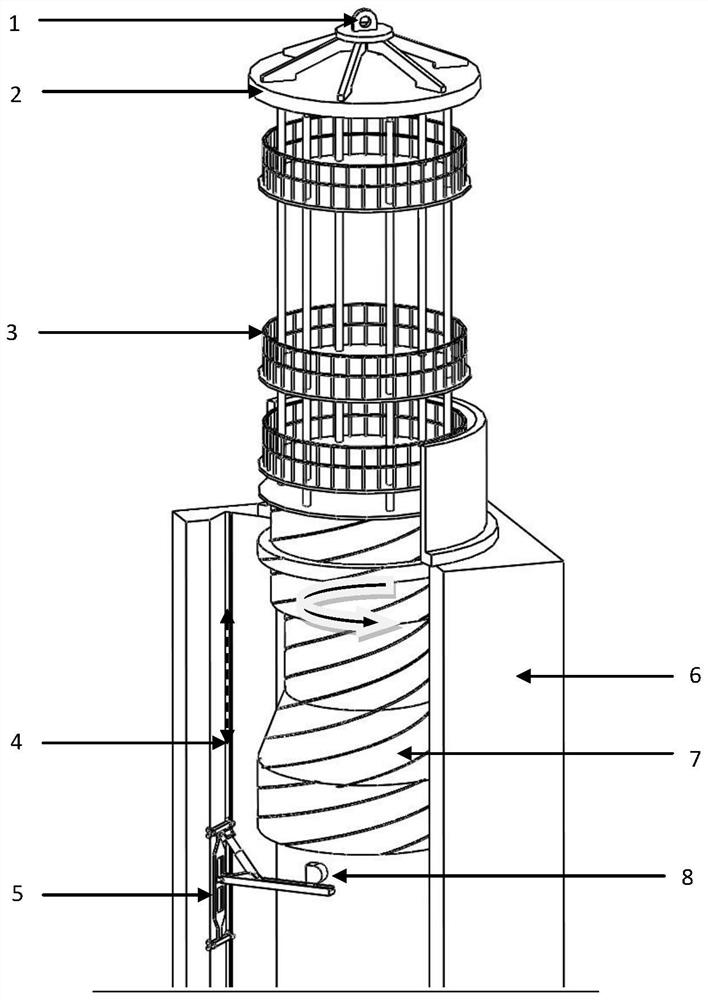 Inspection method and device for bottom of protective tube assembly and mating surface of nuclear fuel assembly