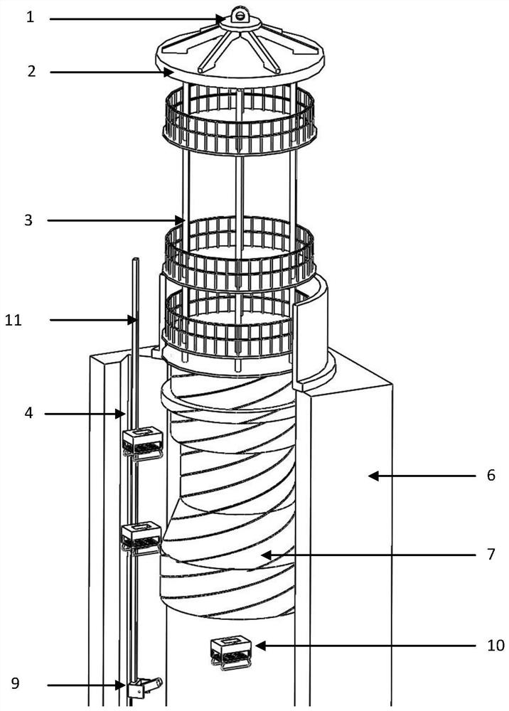 Inspection method and device for bottom of protective tube assembly and mating surface of nuclear fuel assembly