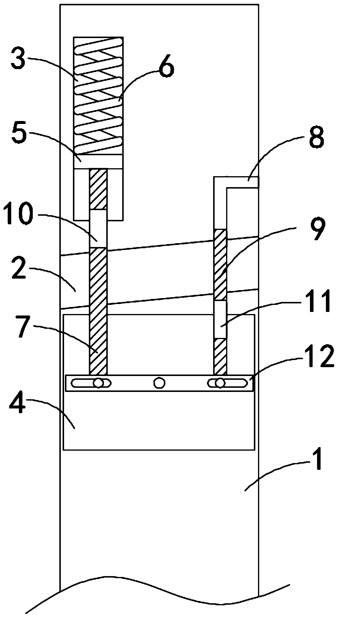 Ventilating window of temperature-controlled bathroom