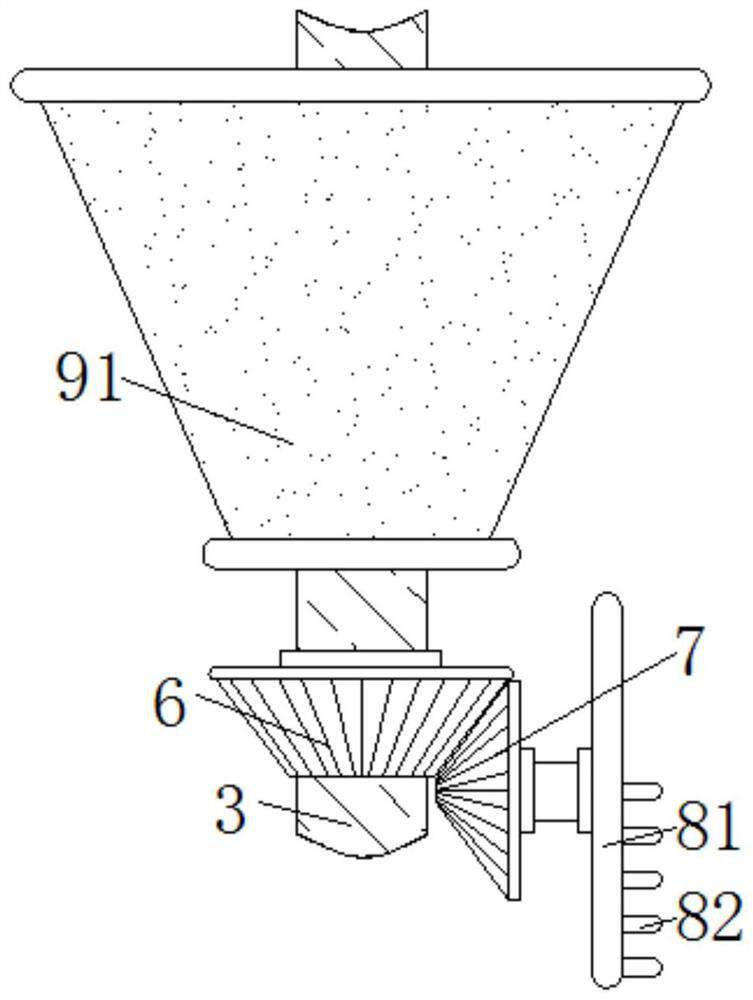 Bioengineering stirring kettle capable of preventing internal microorganisms from being damaged in stirring process