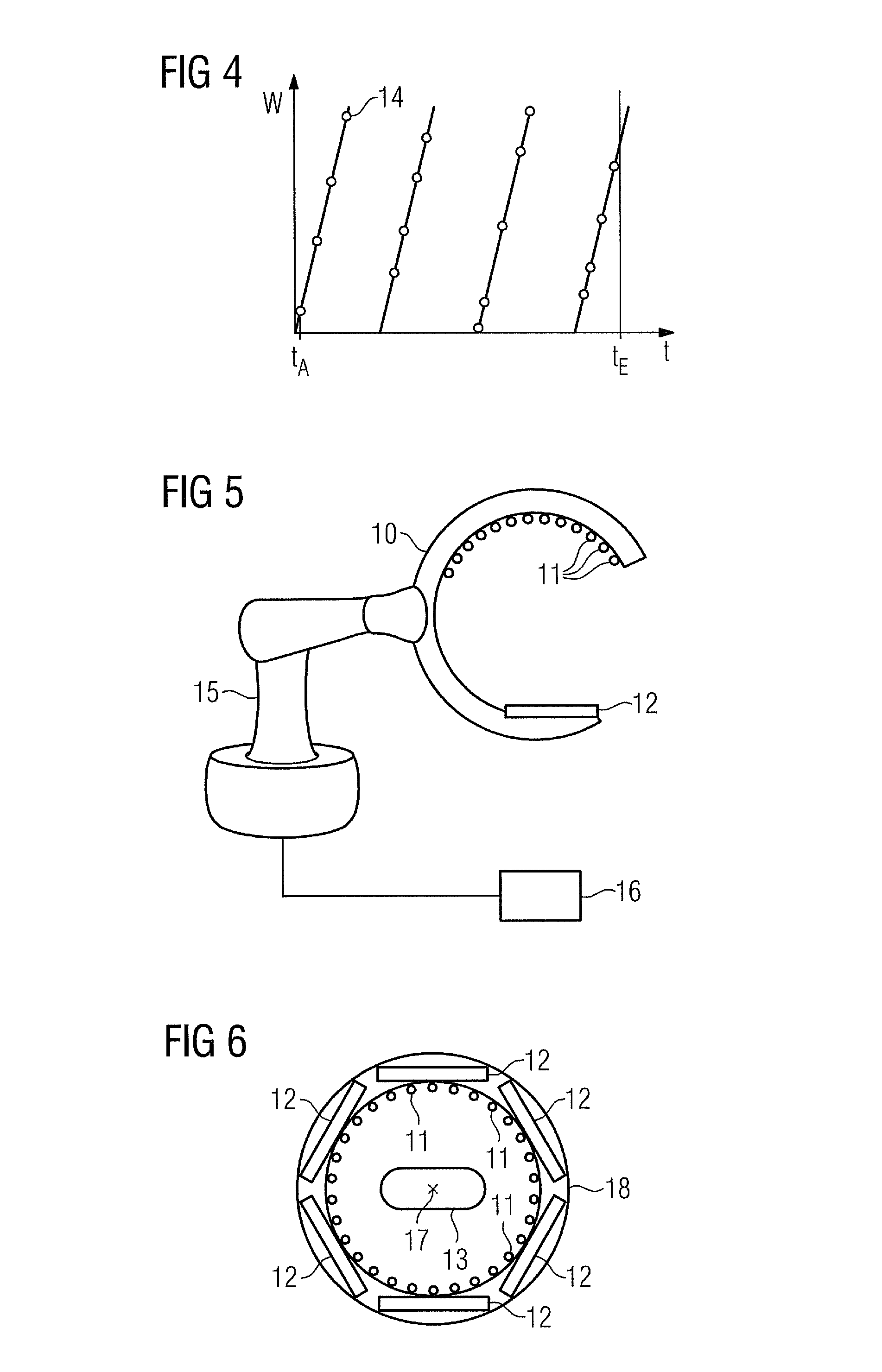 Method and device for recording a projection dataset of an object using a plurality of X-ray sources