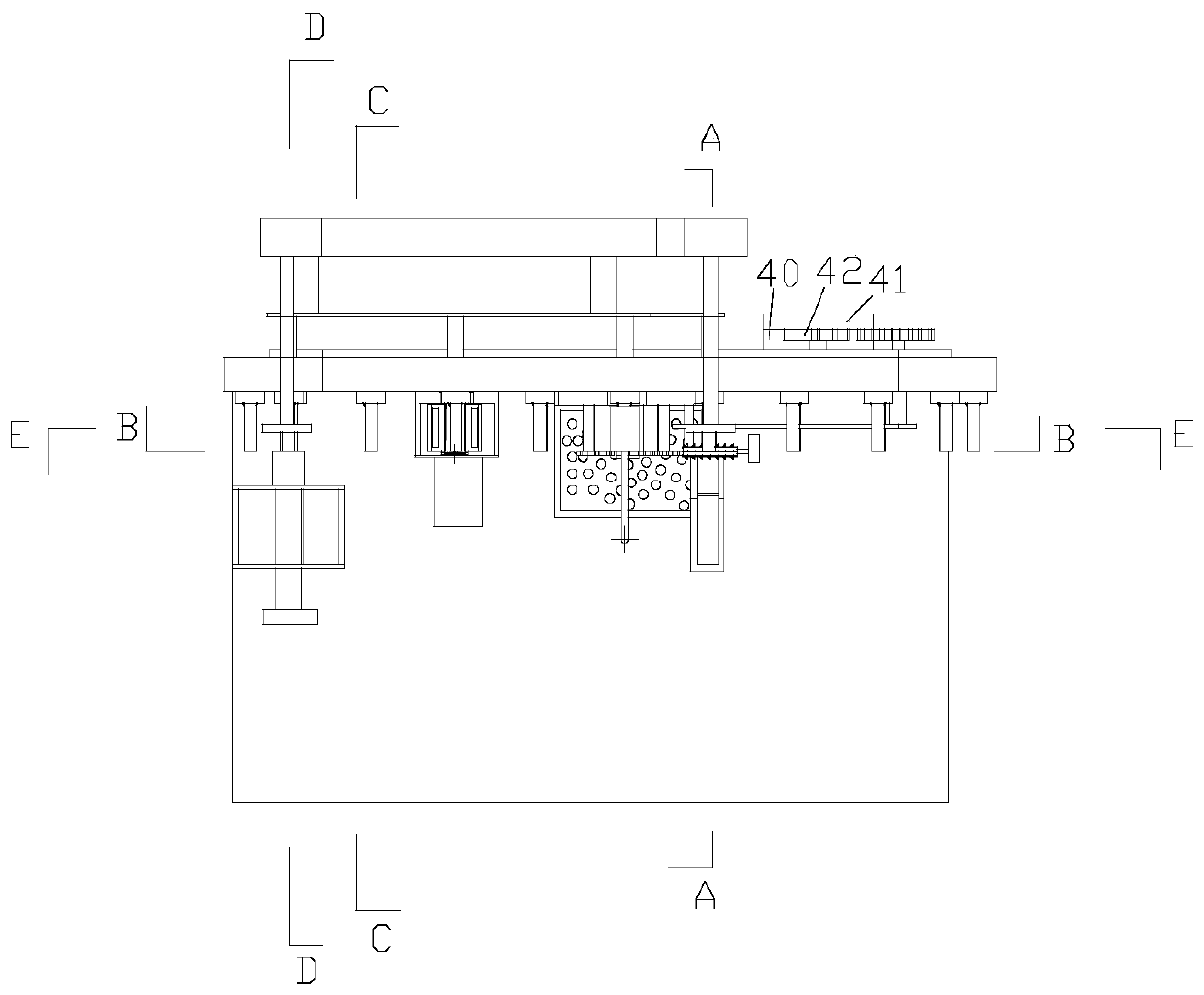 Label separation device