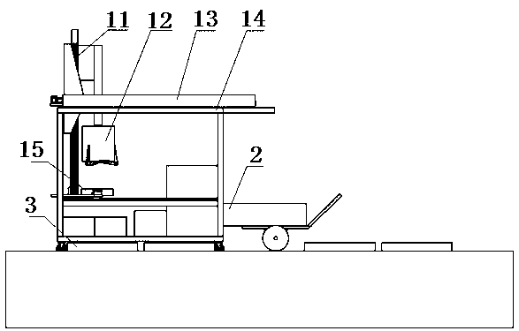 Automatic digging baijiu preparation machine