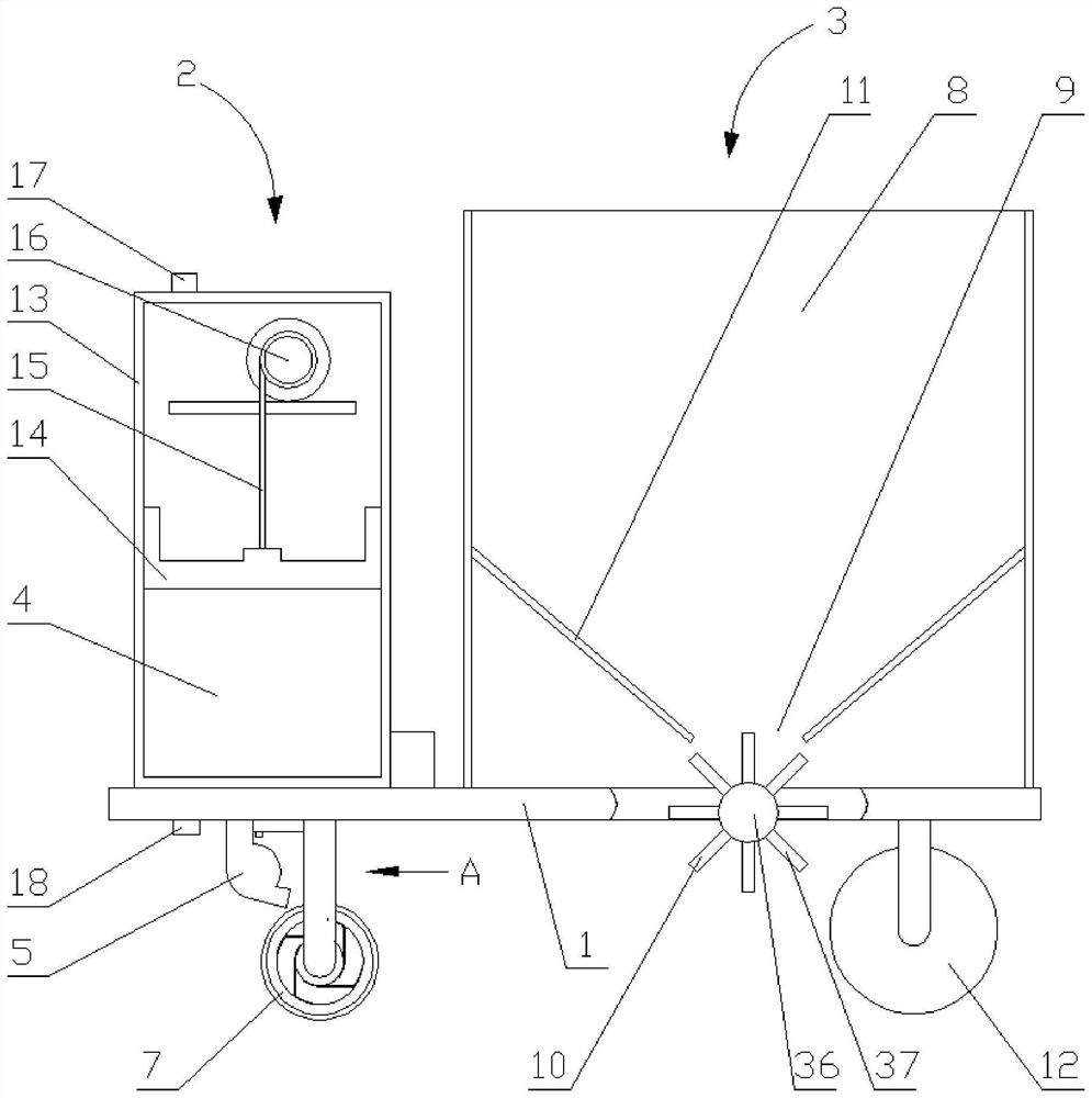 Anti-freezing and repairing integrated device for asphalt pavement