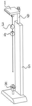 A device for testing a fall arrester