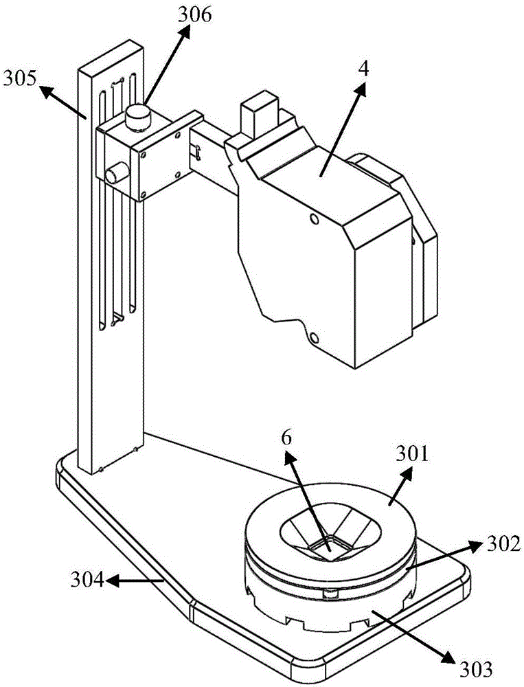 Loudspeaker diaphragm tester with controlled excitation source