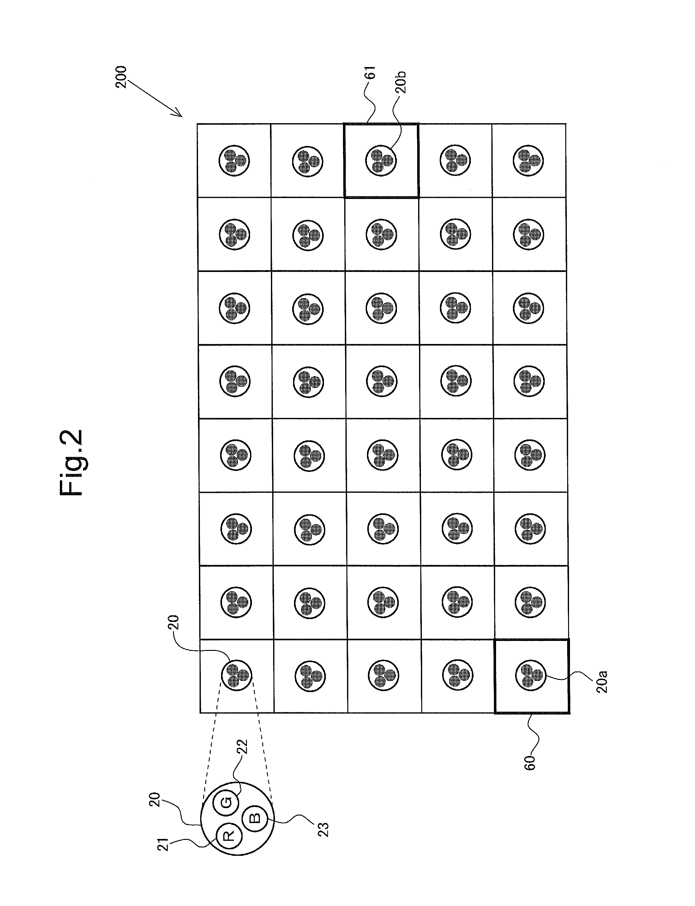 Image display device and image display method