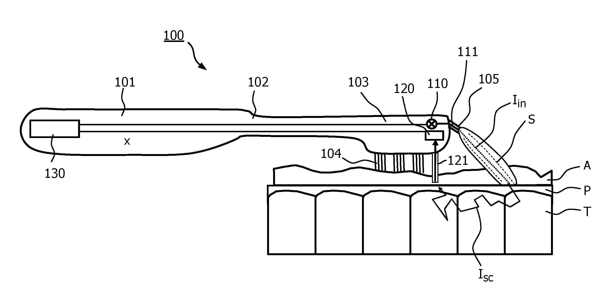 Device for dental plaque detection