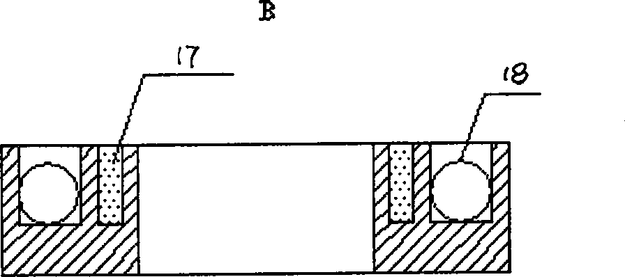 Incineration treating method and system for gasifying and melting domestic waste from city