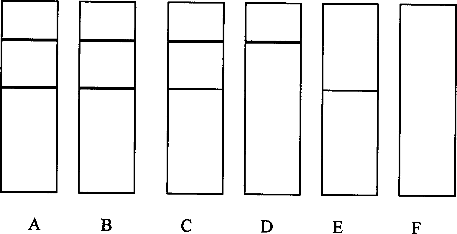 Immune colloid gold test paper strip for detecting sulfadiazine residue and its preparation method